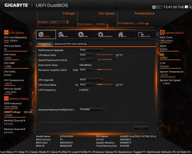 GIGABYTE GA-Z97M-DS3H