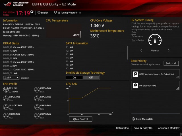 ASUS RAMPAGE V EXTREME