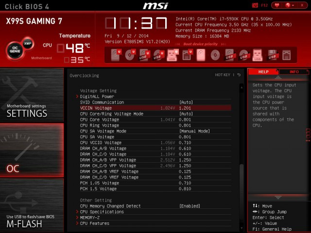 MSI X99S GAMING 7