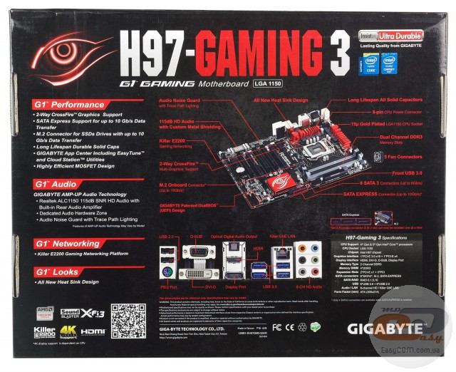 GIGABYTE GA-H97-Gaming 3