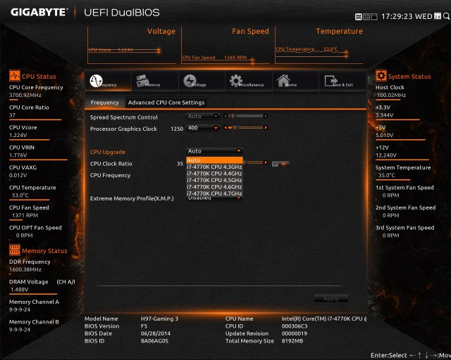 GIGABYTE GA-H97-Gaming 3