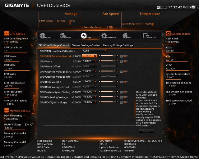 GIGABYTE GA-H97-Gaming 3