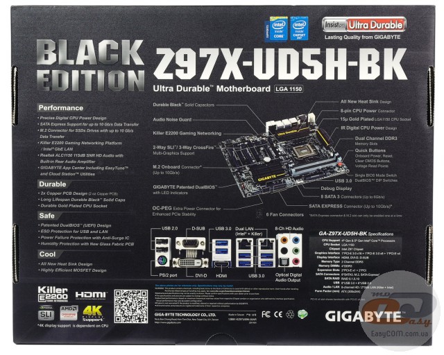 GIGABYTE GA-Z97X-UD5H-BK