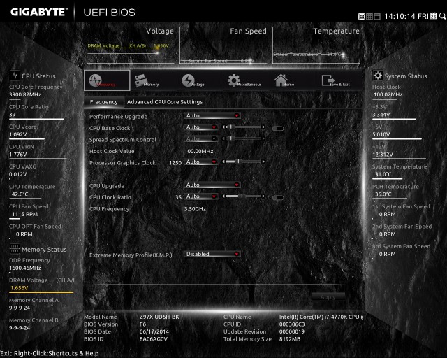 GIGABYTE GA-Z97X-UD5H-BK