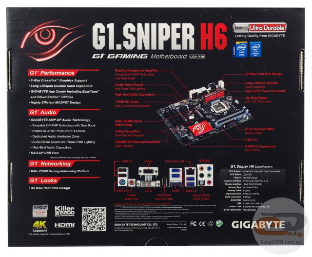 GIGABYTE G1.Sniper H6