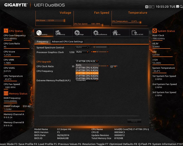 GIGABYTE G1.Sniper H6