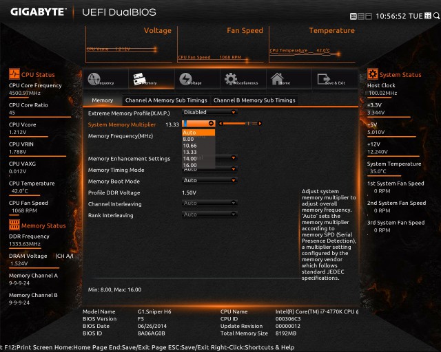 GIGABYTE G1.Sniper H6