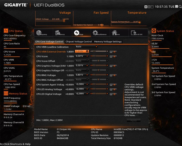 GIGABYTE G1.Sniper H6