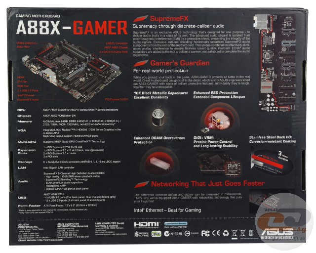 ASUS A88X-GAMER