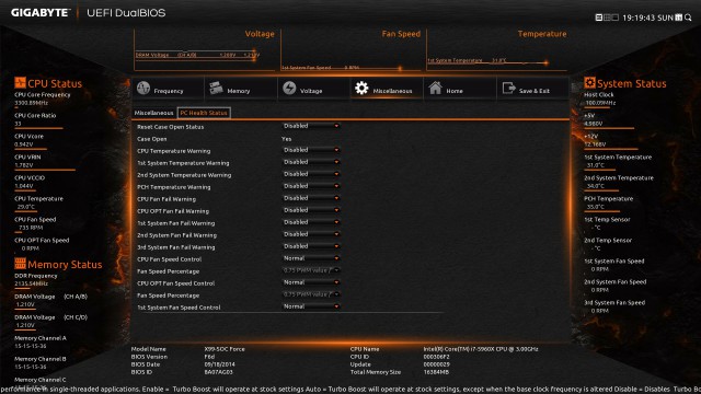 GIGABYTE GA-X99-SOC Force