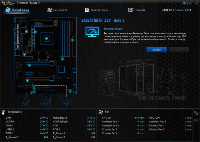 ASUS SABERTOOTH Z97 MARK S