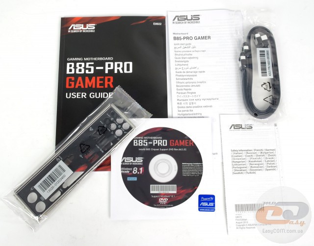 ASUS B85-PRO GAMER