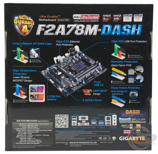 GIGABYTE GA-F2A78M-DASH