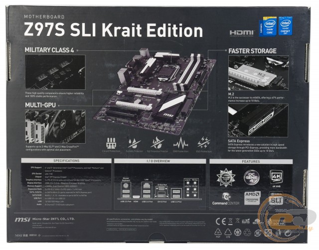 MSI Z97S SLI Krait Edition