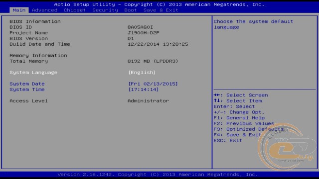 GIGABYTE GA-J1900M-D3P