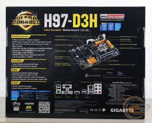 GIGABYTE GA-H97-D3H