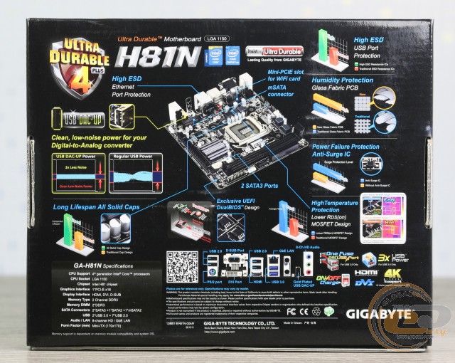 GIGABYTE GA-H81N