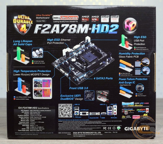 GIGABYTE GA-F2A78M-HD2