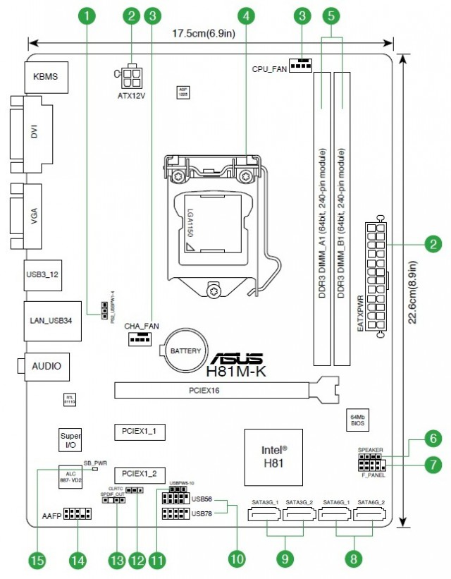 ASUS H81M-K