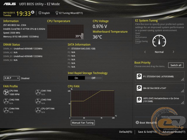 ASUS Z97-WS