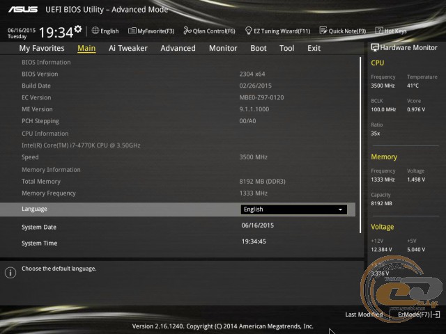 ASUS Z97-WS