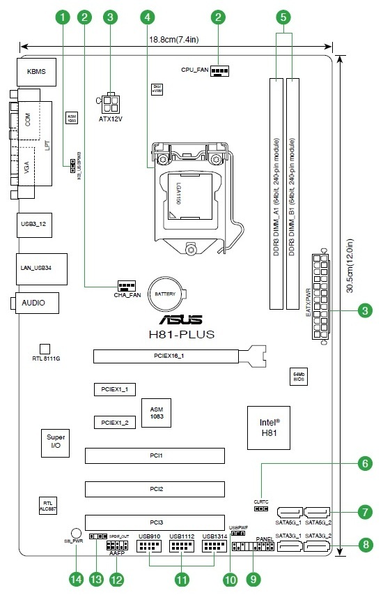 ASUS H81-PLUS