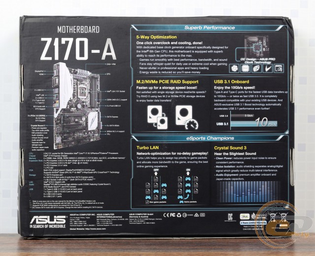 ASUS Z170-A