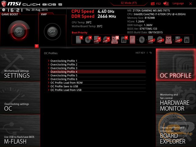 MSI Z170A GAMING M5