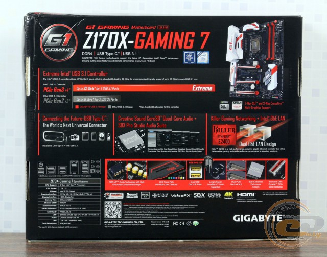 GIGABYTE GA-Z170X-Gaming 7