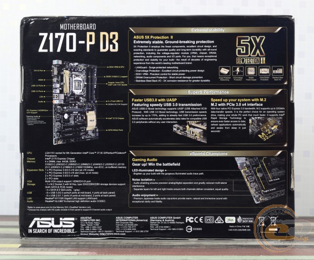 ASUS Z170-P D3