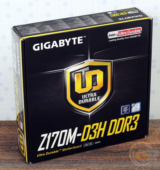 GIGABYTE GA-Z170M-D3H DDR3