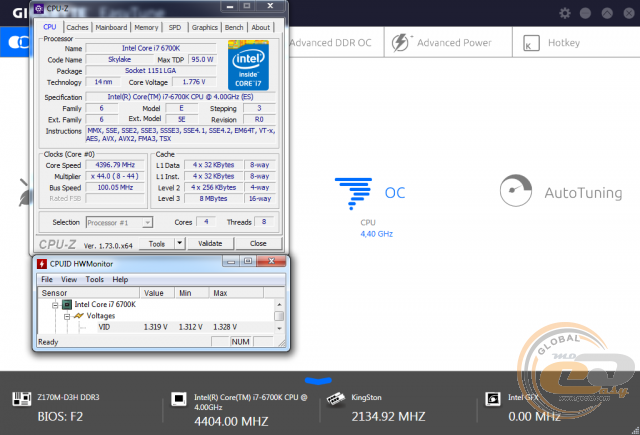 GIGABYTE GA-Z170M-D3H DDR3