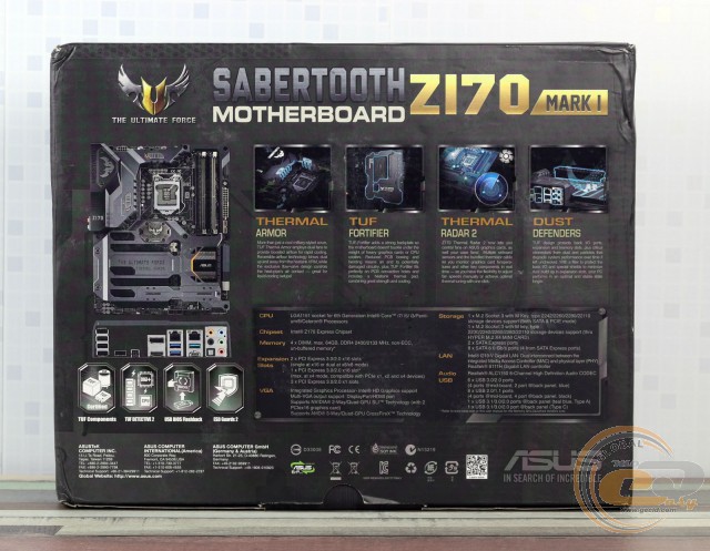 ASUS SABERTOOTH Z170 MARK 1