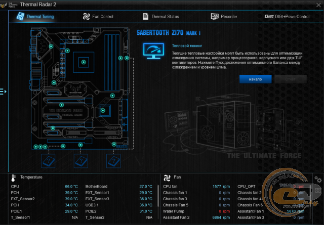 ASUS SABERTOOTH Z170 MARK 1