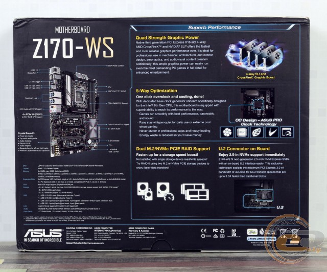 ASUS Z170-WS