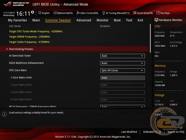 ASUS MAXIMUS VIII EXTREME