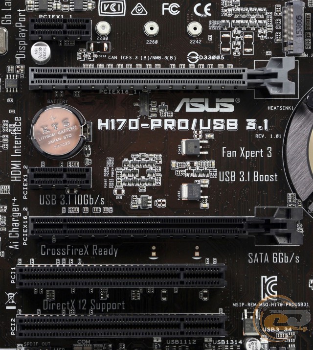 ASUS H170-PRO/USB 3.1