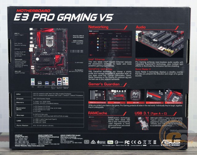 ASUS E3 PRO GAMING V5