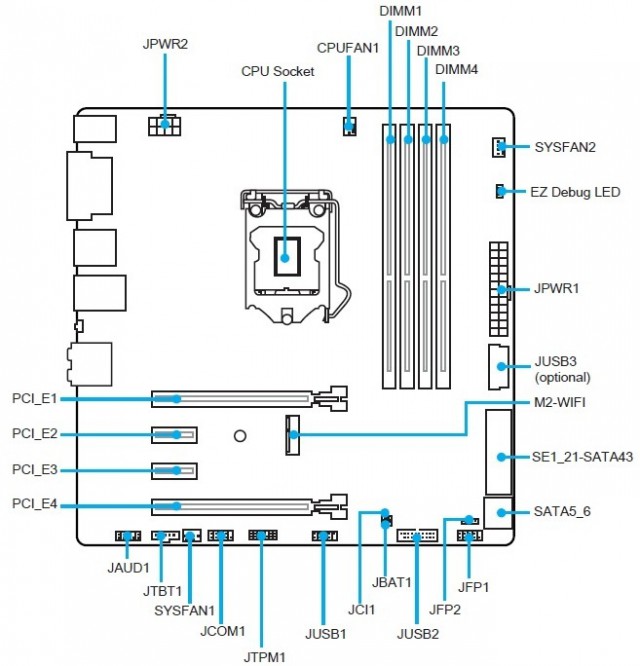 MSI B150M MORTAR