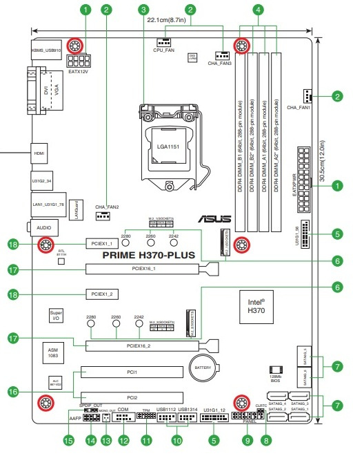 ASUS PRIME H370-PLUS