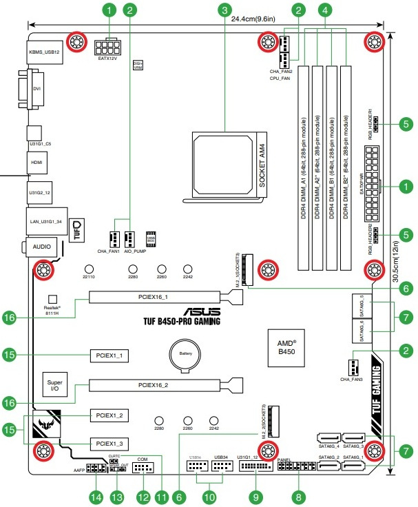 ASUS TUF B450-PRO GAMING