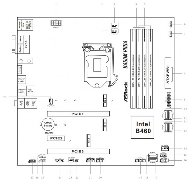 ASRock B460M Pro4