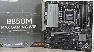 Огляд ASUS B850M MAX GAMING WIFI: порівняно доступна материнська плата для молодших AMD Ryzen