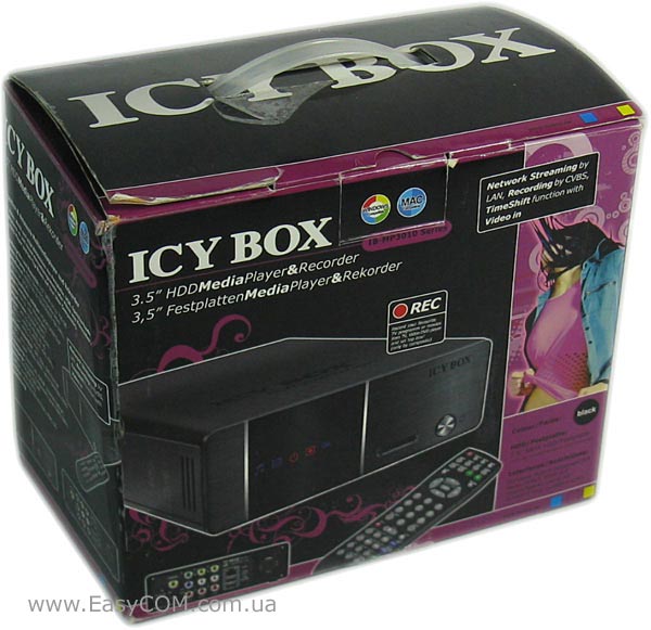 ICY BOX IB-MP3010S-B