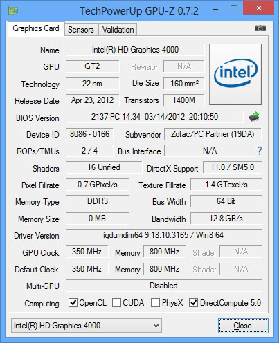 ZOTAC ZBOX nano ID64 Plus