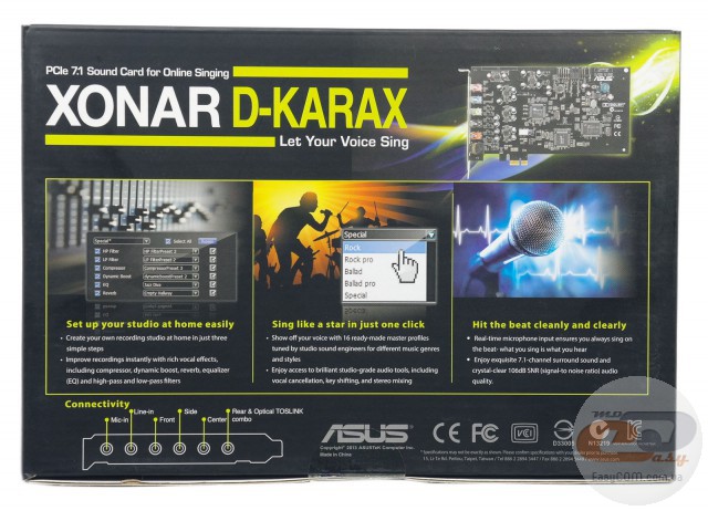 ASUS Xonar D-KARAX