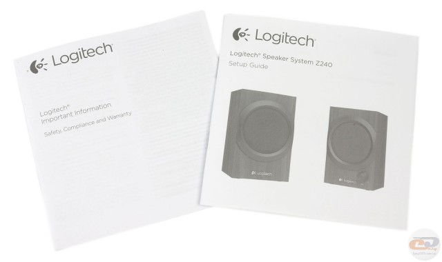 Logitech Multimedia Speakers Z240