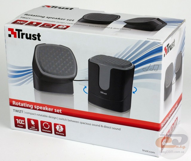 Trust Twizt Rotating 2.0 Speaker Set