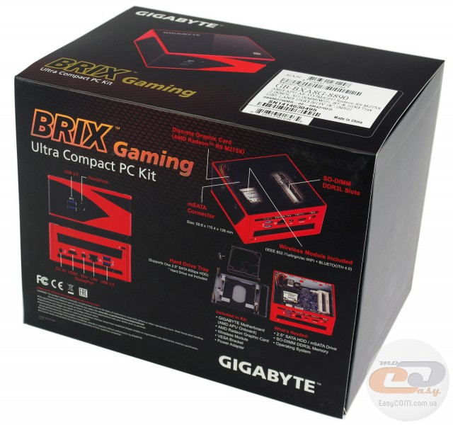 GIGABYTE GB-BXA8G-8890