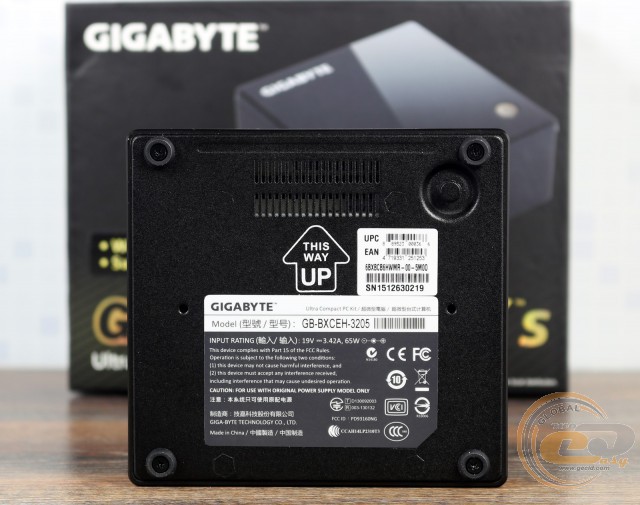 GIGABYTE BRIX GB-BXCEH-3205